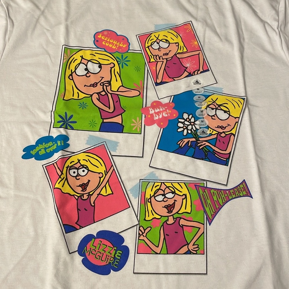 Disney Parks Lizzie Mcguire Retro Seriously Cool Shirt New 2024 - Picture 4 of 4
